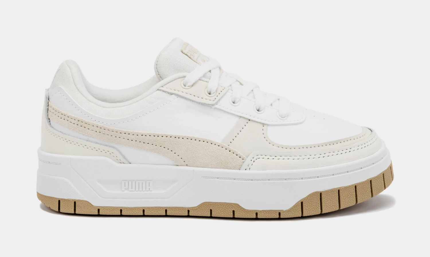 Puma Cali Dream Self Love Womens Lifestyle Shoes (White/Beige) 1 Puma Cali Dream Self Love Womens Lifestyle Shoes (White/Beige)