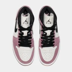 Air Jordan 1 Mid Light Mulberry Womens Lifestyle Shoes (Pink/White/Black) Free Shipping 10 Air Jordan 1 Mid Light Mulberry Womens Lifestyle Shoes (Pink/White/Black) Free Shipping -LittleFeet Hub Shop 0959af0a9b2c5243d3613ed42e87c3de