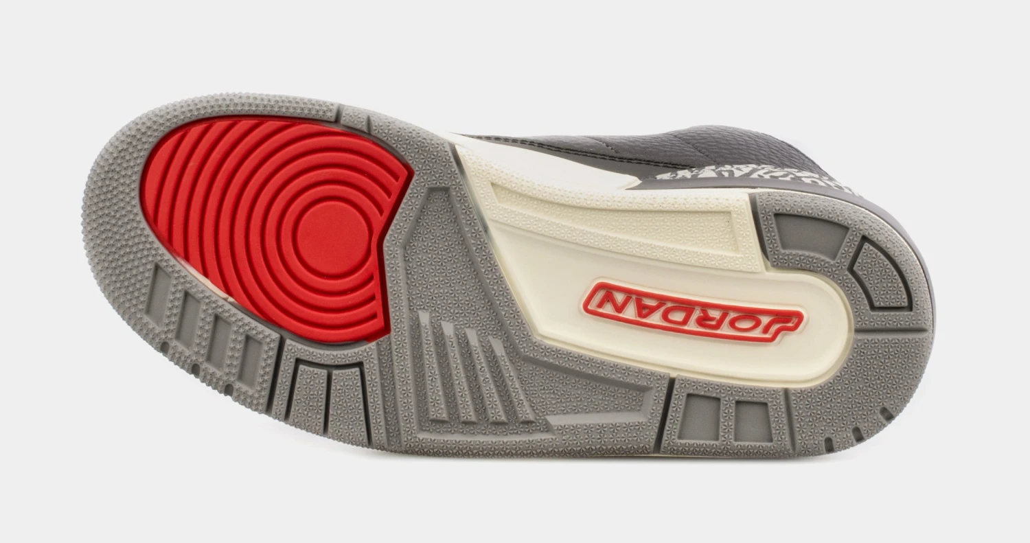 Air Jordan 3 Retro Black Gold Womens Lifestyle Shoes (Black/Brown) Free Shipping 3 Air Jordan 3 Retro Black Gold Womens Lifestyle Shoes (Black/Brown) Free Shipping - Image 3