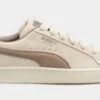 Puma Lauren London LA Love Story Suede Womens Lifestyle Shoes (Beige)