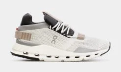 On Running Cloudnova Womens Running Shoes (White/Sand)