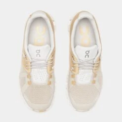 On Running Cloud 5 Fuse Womens Running Shoes (Savannah/Pearl) 10 On Running Cloud 5 Fuse Womens Running Shoes (Savannah/Pearl) -LittleFeet Hub Shop 14ca7a209208e8bded130ab96a6e7962