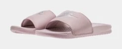 Nike Benassi Womens Slide Sandal (Pink/Silver) -LittleFeet Hub Shop 207b505d944c23f0d0fc6e51e71e71d8