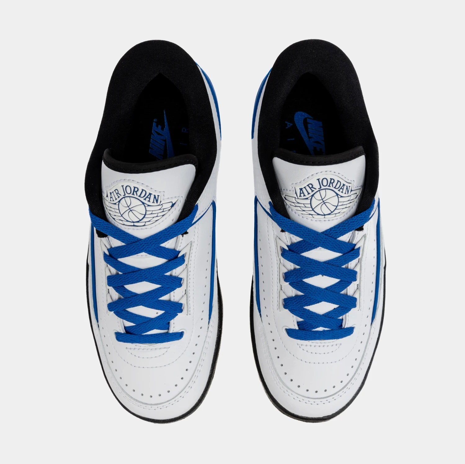 Air Jordan 2 Retro Low Varsity Royal Womens Lifestyle Shoes (White/Blue) 5 Air Jordan 2 Retro Low Varsity Royal Womens Lifestyle Shoes (White/Blue) - Image 5