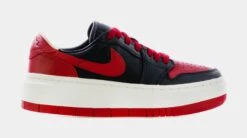 Air Jordan 1 Low LV8D Elevated Bred Womens Lifestyle Shoes (Black/Red) Free Shipping