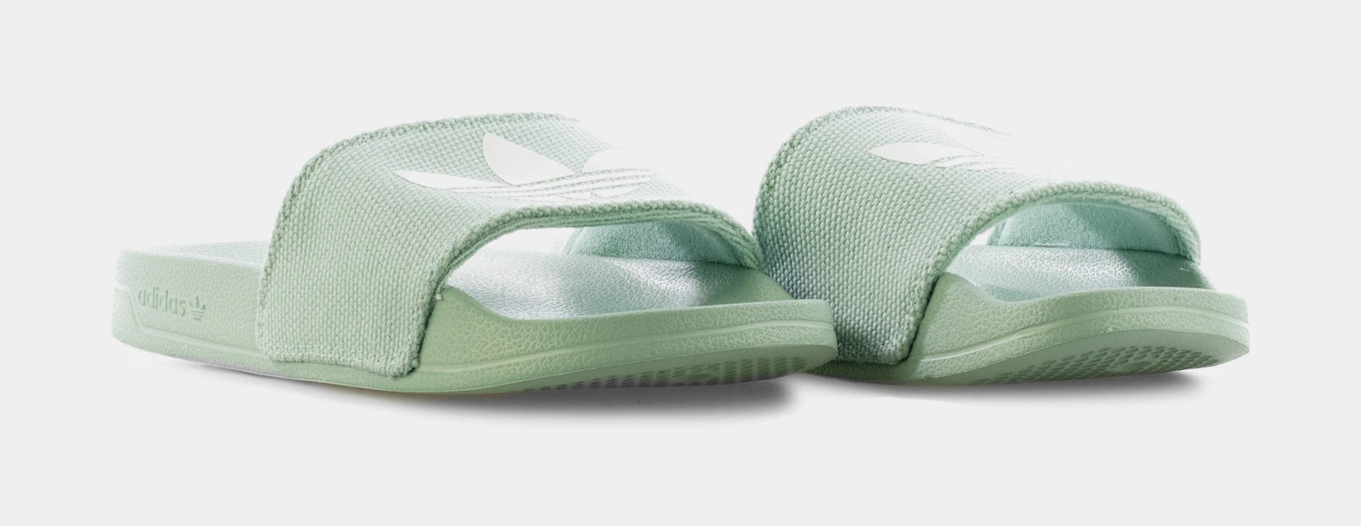 ADIDAS Adilette Lite Slides Womens Sandal (Green/White) 4 ADIDAS Adilette Lite Slides Womens Sandal (Green/White) - Image 4