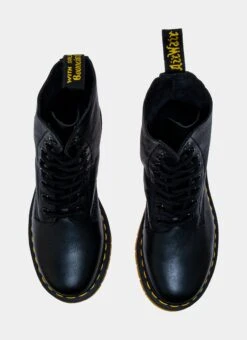 Dr. Martens 1460 Pascal Virginia Womens Boot (Black Virginia) -LittleFeet Hub Shop 25dd6211ed65a14526de6de51e2bf261