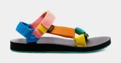 Teva Original Universal Womens Sandals (Black/Multi)