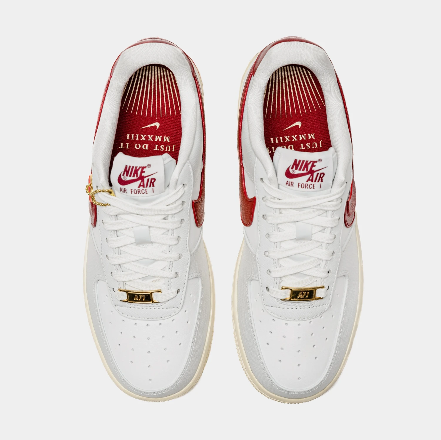 Nike Air Force 1 Low Photon Dust Team Red Womens Lifestyle Shoes (Red/White) Free Shipping 5 Nike Air Force 1 Low Photon Dust Team Red Womens Lifestyle Shoes (Red/White) Free Shipping - Image 5