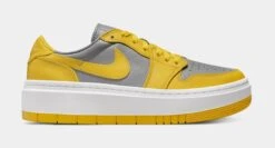 Air Jordan 1 Elevate Low Womens Lifestyle Shoes (Yellow/Grey) Free Shipping