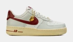 Nike Air Force 1 Low Photon Dust Team Red Womens Lifestyle Shoes (Red/White) Free Shipping