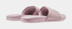 Nike Benassi Womens Slide Sandal (Pink/Silver) -LittleFeet Hub Shop 2bf8c7faa57bd3e8948364eebf07c204