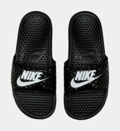 Nike Benassi Just Do It Slide Womens Sandals (Black) -LittleFeet Hub Shop 2c7cdb6eecdb03c8ce2bbd3d6003ba0d