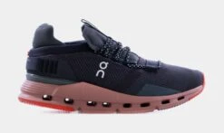 On Cloudnova Eclipse/Rose Womens Running Shoes (Grey/Pink)