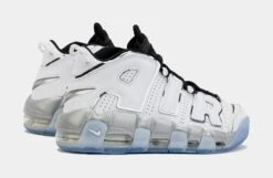 Nike Air More Uptempo White Metallic Womens Basketball Shoes (White/Grey) -LittleFeet Hub Shop 36801a3c02ec6f683250c6ec173b6579