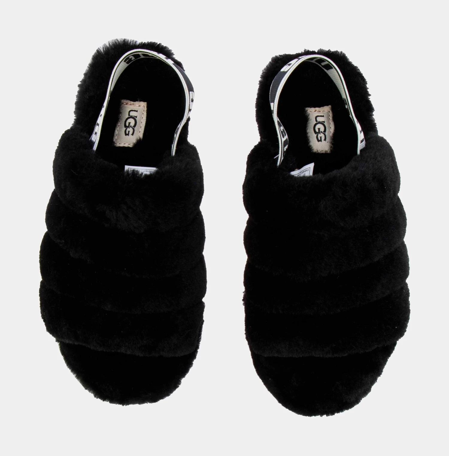 Ugg Fluffy Yeah Womens Slide Sandal (Black) 5 Ugg Fluffy Yeah Womens Slide Sandal (Black) - Image 5