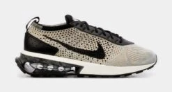Nike Flyknit Racer Womens Running Shoes (Black/Grey)