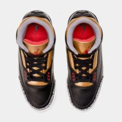 Air Jordan 3 Retro Black Gold Womens Lifestyle Shoes (Black/Brown) Free Shipping 10 Air Jordan 3 Retro Black Gold Womens Lifestyle Shoes (Black/Brown) Free Shipping -LittleFeet Hub Shop 48ca585ae42c9375238dd2fc8cc54530