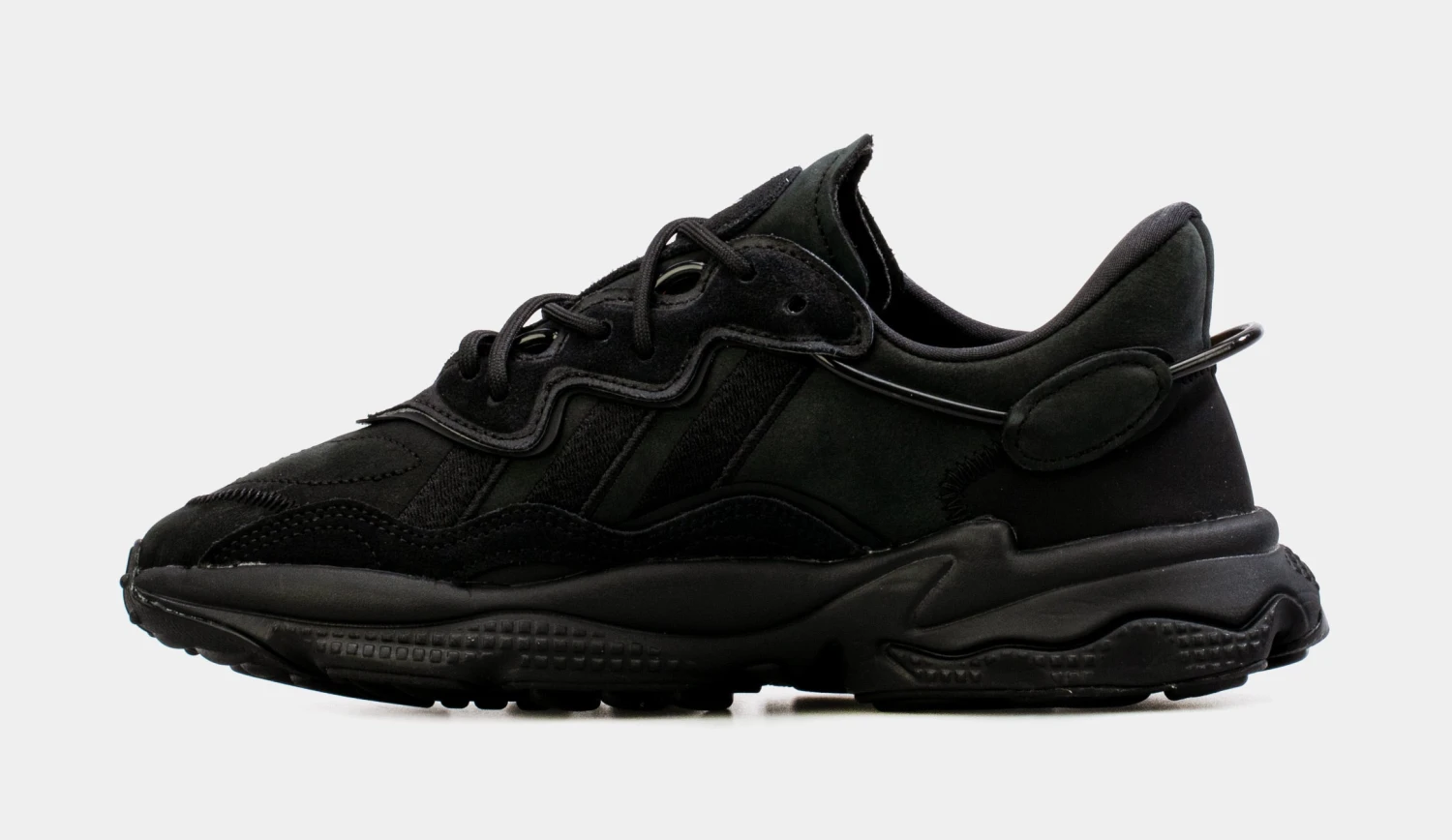 ADIDAS Ozweego Womens Lifestyle Shoes (Black) 2 ADIDAS Ozweego Womens Lifestyle Shoes (Black) - Image 2