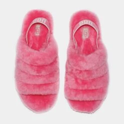 Ugg Fluff Yeah Womens Slide Sandal (Pink) -LittleFeet Hub Shop 5383cd378591c393124492f670918ceb 715fc7f0 3c65 48d6 bf91 4d780f750856