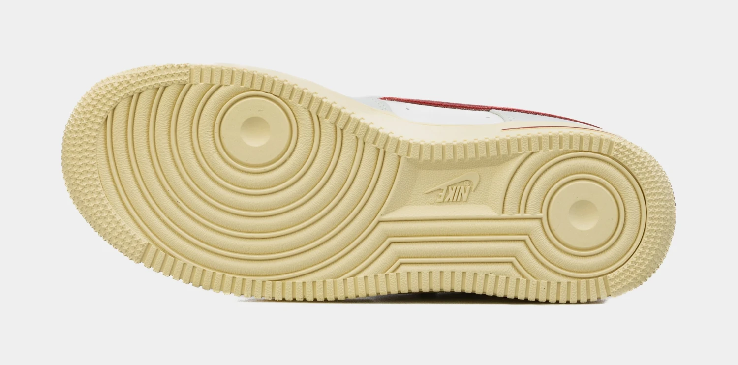 Nike Air Force 1 Low Photon Dust Team Red Womens Lifestyle Shoes (Red/White) Free Shipping 3 Nike Air Force 1 Low Photon Dust Team Red Womens Lifestyle Shoes (Red/White) Free Shipping - Image 3