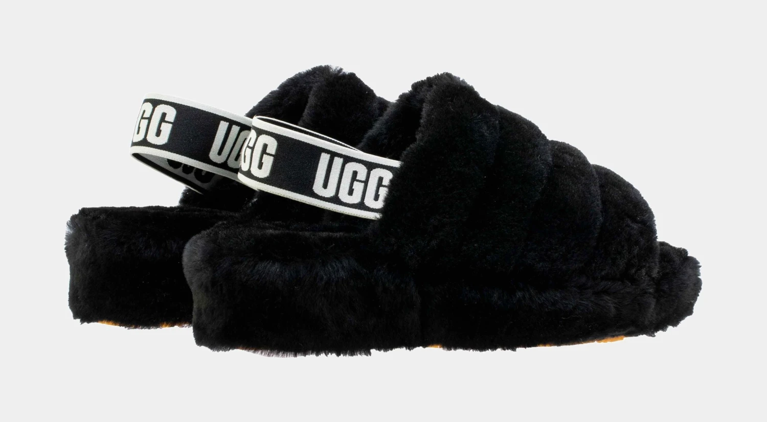 Ugg Fluffy Yeah Womens Slide Sandal (Black) 6 Ugg Fluffy Yeah Womens Slide Sandal (Black) - Image 6