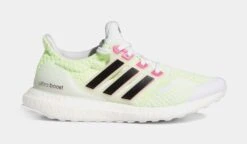 ADIDAS Ultraboost DNA Womens Running Shoe (White/Signal Green)