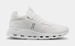 On Running Cloudnova Womens Running Shoes (All White)