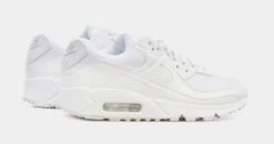 Nike Air Max 90 Womens Lifestyle Shoes (White) -LittleFeet Hub Shop 83e3d9b5798a1c4e72f685cad6c1ab09
