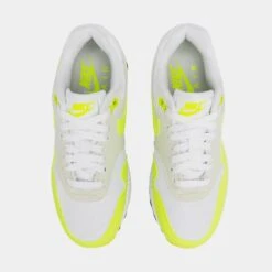 Nike Air Max 1 Volt Suede Womens Running Shoes (Volt/White) -LittleFeet Hub Shop 8626d6dc897fc1ca2d1d1d30119b729f