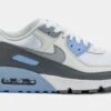 Nike Air Max 90 Cobalt Bliss Womens Running Shoes (White/Blue)