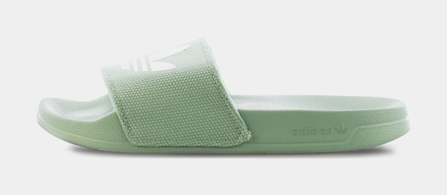 ADIDAS Adilette Lite Slides Womens Sandal (Green/White) 2 ADIDAS Adilette Lite Slides Womens Sandal (Green/White) - Image 2