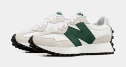 327 Womens Lifestyle Shoes (White/Green) -LittleFeet Hub Shop 957d6790490d553a92c3b36b4504865f