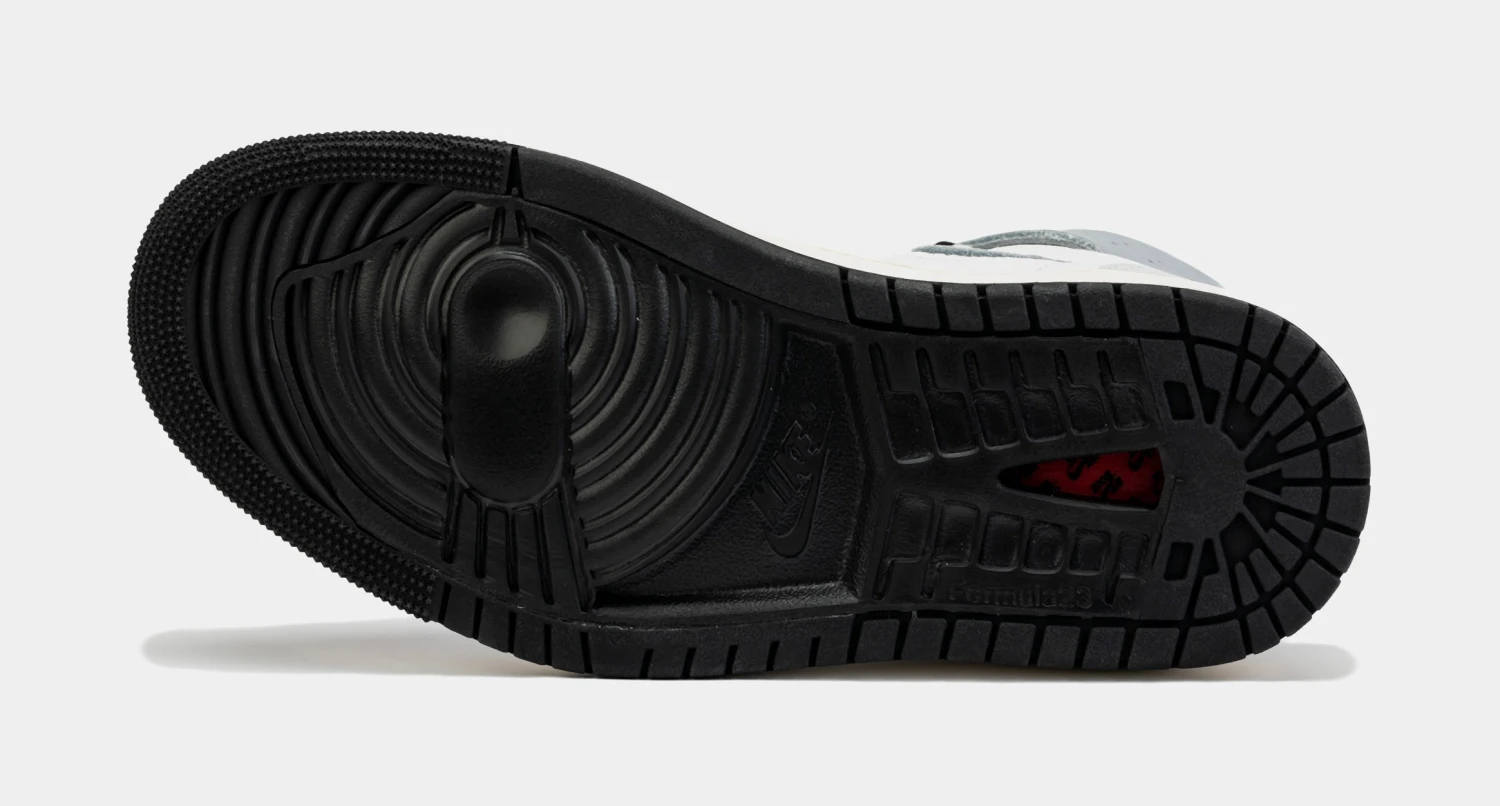 Air Jordan 1 Zoom CMFT 2 Chrome Swoosh Womens Lifestyle Shoes (White/Silver) Free Shipping 3 Air Jordan 1 Zoom CMFT 2 Chrome Swoosh Womens Lifestyle Shoes (White/Silver) Free Shipping - Image 3