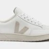 Veja V-12 Womens Lifestyle Shoes (White/Beige)