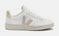 Veja V-12 Womens Lifestyle Shoes (White/Beige)