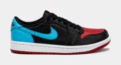 Air Jordan 1 Low OG UNC To Chicago Womens Lifestyle Shoes (Black/Red/Blue)