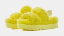 Ugg Oh Fluffita Slide Womens Sandals (Yellow) 9 Ugg Oh Fluffita Slide Womens Sandals (Yellow) -LittleFeet Hub Shop b61ff6f83788ffa7f9a2e5a7ece57a30