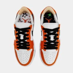 Air Jordan 1 Elevate Low SE Brilliant Orange Womens Basketball Shoes (Orange/Black) -LittleFeet Hub Shop b645c389aa9fa5f703624fa94c05d554