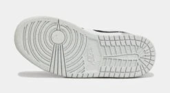 Air Jordan 1 Retro Mid SE Light Steel Grey Womens Lifestyle Shoes (Black/Grey) -LittleFeet Hub Shop bcd9c55bd4e0aeb21e7dd577aab15235