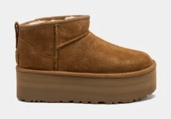Ugg Classic Ultra Mini Platform Womens Boots (Chestnut)