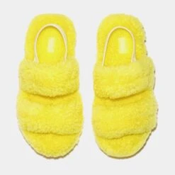Ugg Oh Fluffita Slide Womens Sandals (Yellow) 10 Ugg Oh Fluffita Slide Womens Sandals (Yellow) -LittleFeet Hub Shop ca33beafb10e5fb4a4adff29ac7f296a