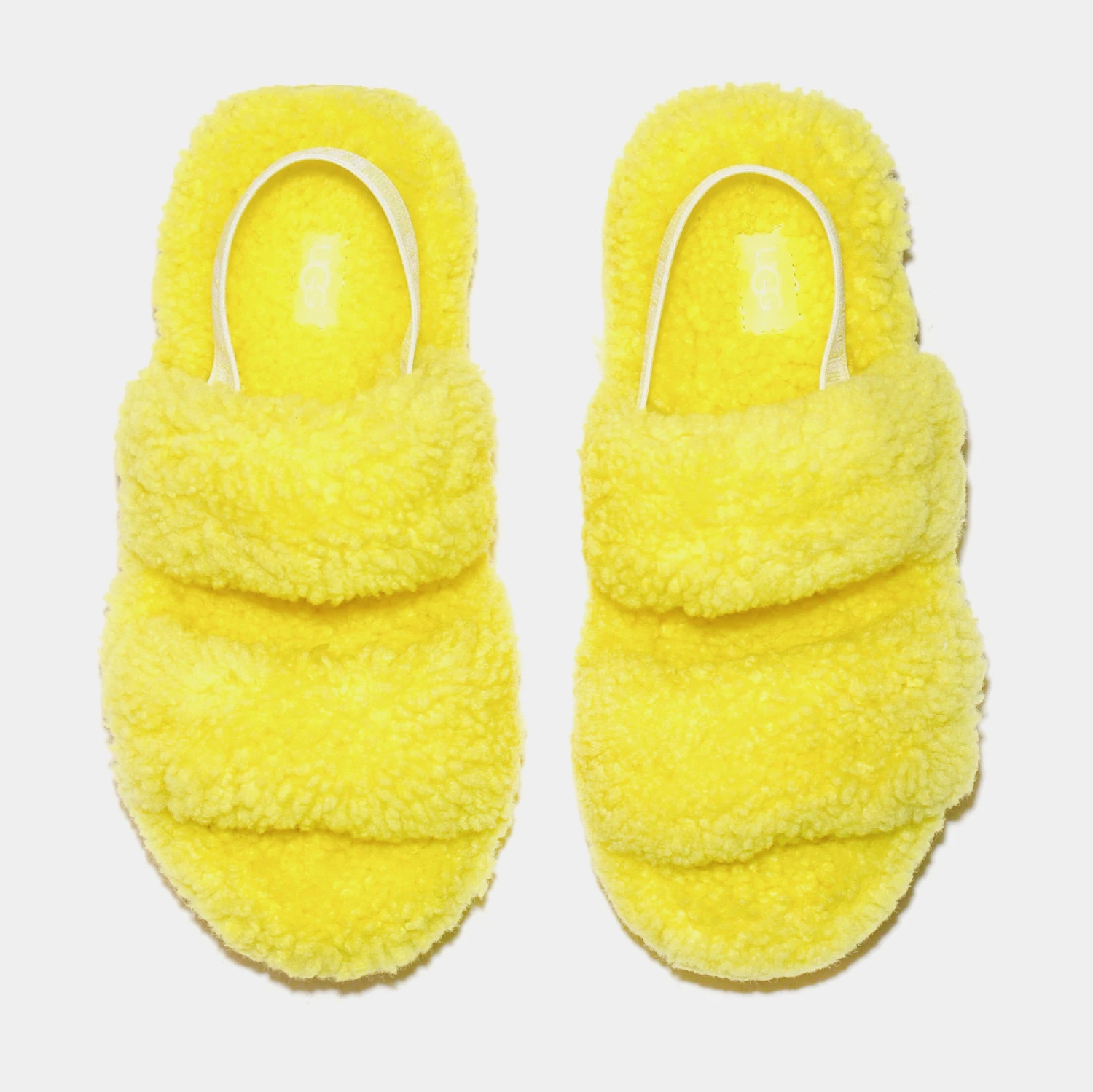 Ugg Oh Fluffita Slide Womens Sandals (Yellow) 5 Ugg Oh Fluffita Slide Womens Sandals (Yellow) - Image 5