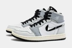 Air Jordan 1 Zoom CMFT 2 Chrome Swoosh Womens Lifestyle Shoes (White/Silver) Free Shipping 9 Air Jordan 1 Zoom CMFT 2 Chrome Swoosh Womens Lifestyle Shoes (White/Silver) Free Shipping -LittleFeet Hub Shop cc8a68126fb30d2f1ae158338b522d1a
