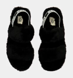 Ugg Oh Yeah Womens Slide Sandal (Black) -LittleFeet Hub Shop d0c7e60ba34a673dab5bc1d80339a4f4