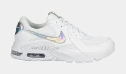 Nike Air Max Excee White Iridescent Womens Running Shoes (White)