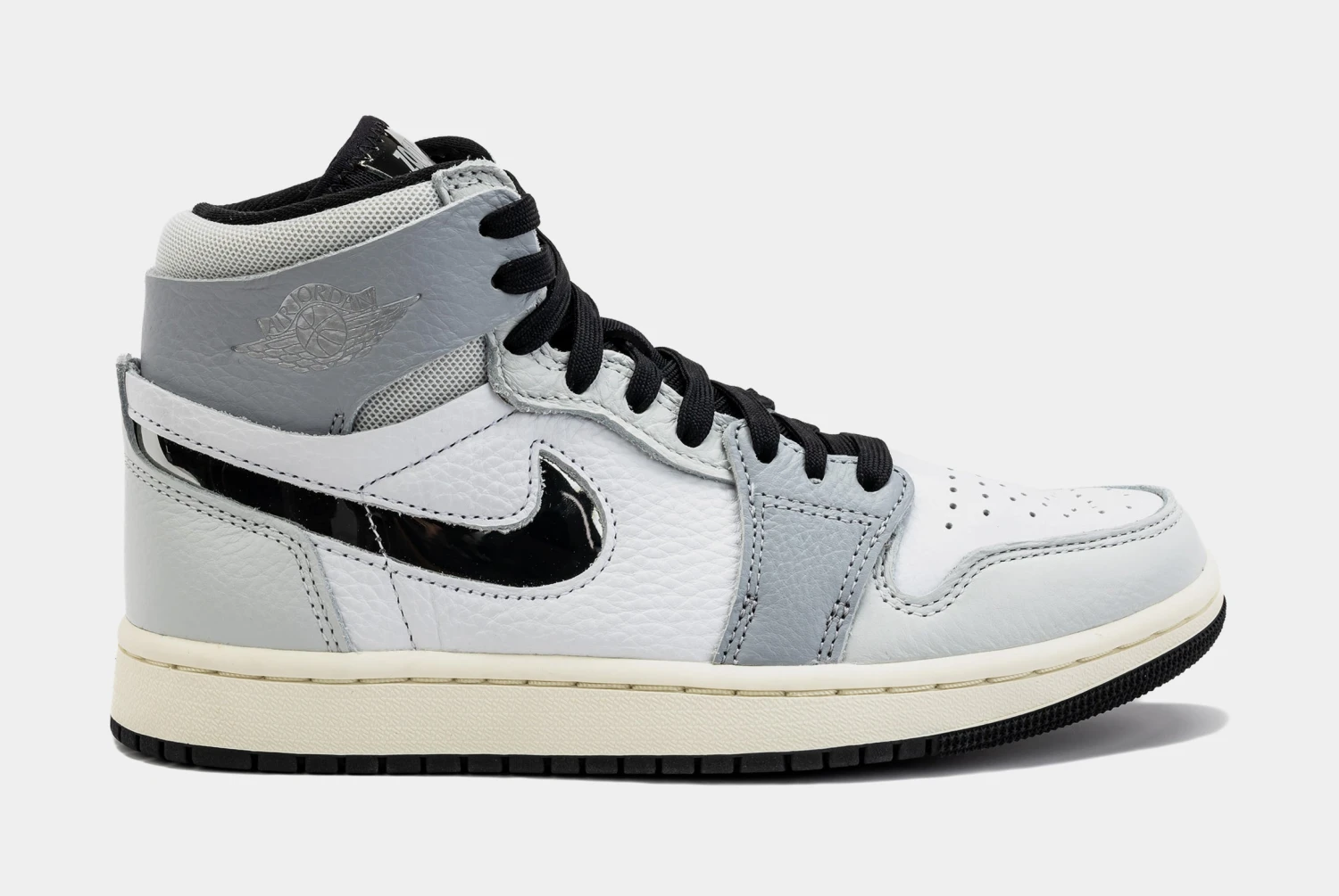 Air Jordan 1 Zoom CMFT 2 Chrome Swoosh Womens Lifestyle Shoes (White/Silver) Free Shipping 1 Air Jordan 1 Zoom CMFT 2 Chrome Swoosh Womens Lifestyle Shoes (White/Silver) Free Shipping