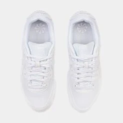 Nike Air Max 90 Womens Lifestyle Shoes (White) -LittleFeet Hub Shop de234a4e03d33c2229a313886b131d6d