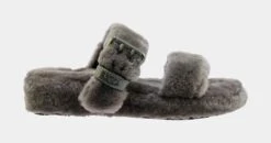 Ugg Fuzz Yeah Womens Sandals (Grey)