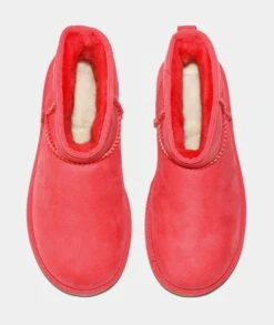 Ugg Classic Mini II Womens Boot (Hibiscus Pink) -LittleFeet Hub Shop e179956a922896fbac5fda86e7ac517e